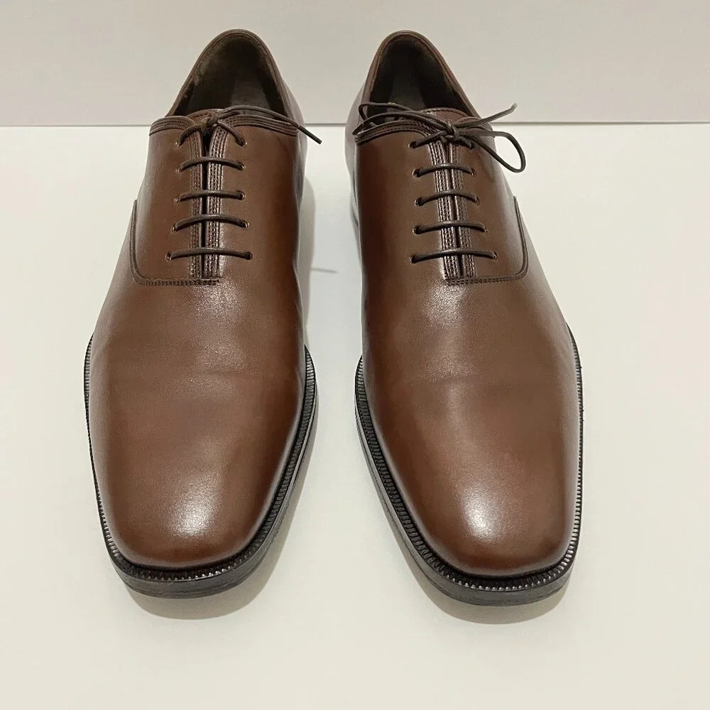 Brown Salvatore Ferragamo Dress Shoe - Picture 1 of 8